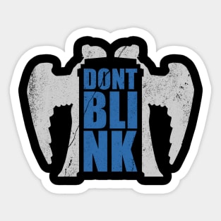 Don't blink vintage Sticker